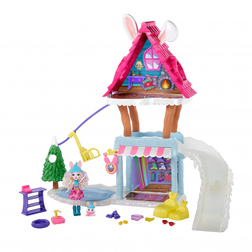 Игровой набор Enchantimals Hoppin Ski Chalet Лыжный домик