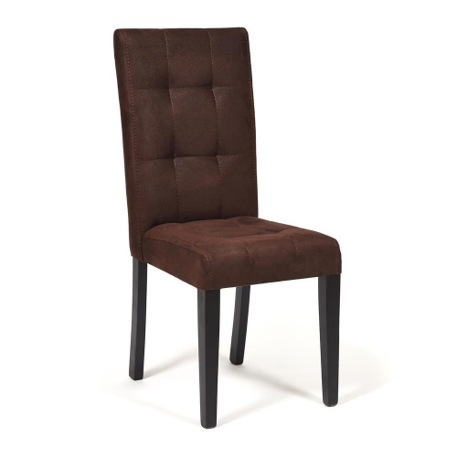 Стул TC wenge нубук коричневый 47х46х95 см