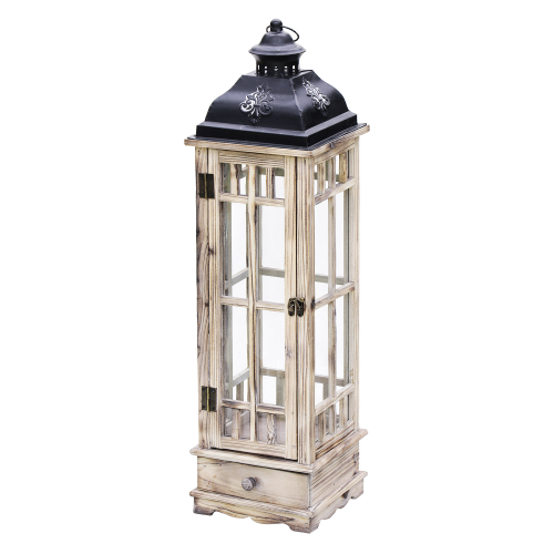 Фонарь Decor pap металлический маленький