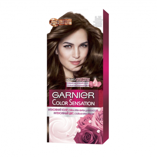 Стойкая крем-краска Garnier Color Sensation 5.32 Каштановый топаз (C6394400)