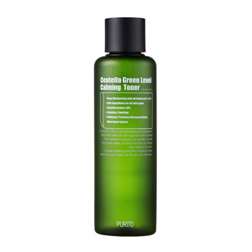 Бесспиртовый успокаивающий тонер с центеллой азиатской Purito Centella Green Level Calming Toner 200 мл