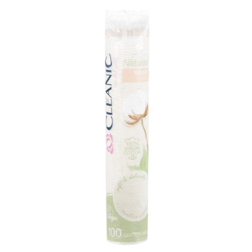 Ватные диски Cleanic Naturals Virgin Cotton 100 шт