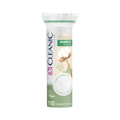 Ватные диски Cleanic Naturals Cotton&Bamboo 110 шт