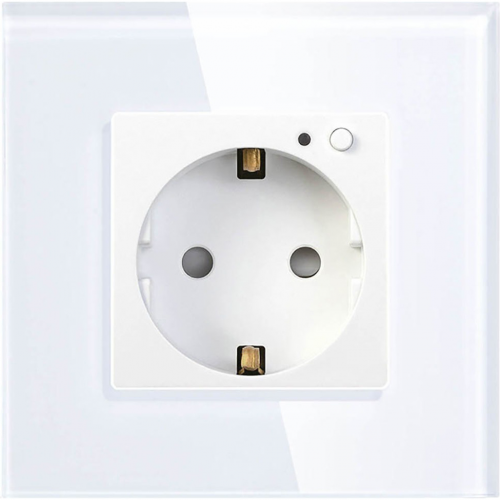 Умная встраиваемая Wi-Fi розетка Hiper IoT Outlet W01