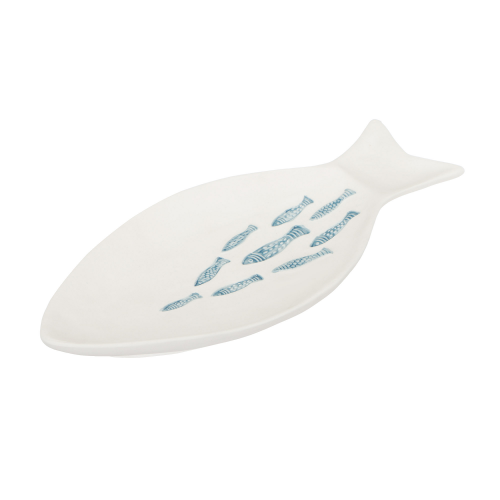 Блюдо Mercury White sand Рыба 30х14 см