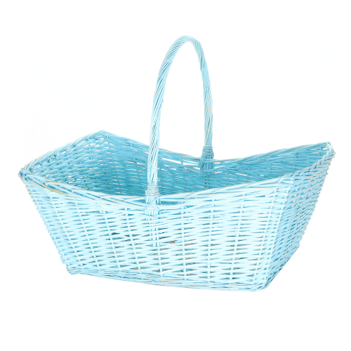 Корзина Торговый проект голубая 68x48x22 см