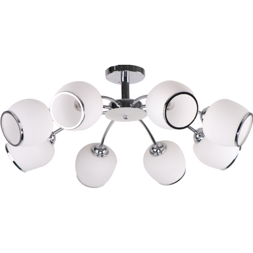Люстра Escada 418/8PL Chrome/White