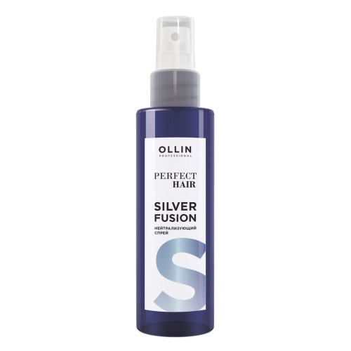 Спрей Ollin Professional Perfect Hair Silver Fusion нейтрализующий 120 мл