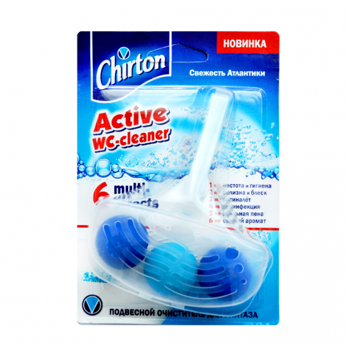 Подвесной очиститель для унитаза Chirton Свежесть атлантики 45 г