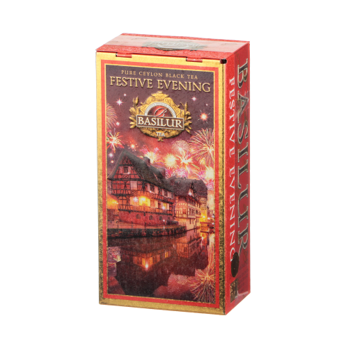 Чай листовой Basilur Infinite Moments Festive Evening Праздничный вечер 75 г