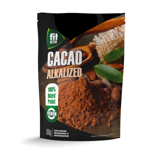 Порошок какао обезжиренный Fit Active 200 г