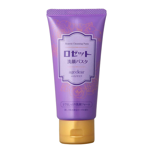 Пенка для умывания Rosette Age Clear суперувлажняющая для сухой кожи с мембраной яичной скорлупы, маслами граната, клюквы и малины, с ароматом розы