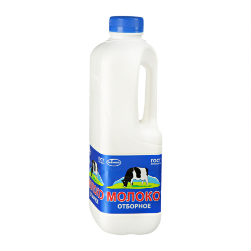 Молоко Экомилк отборное пастеризованное 3,4-4,5%, 900 мл