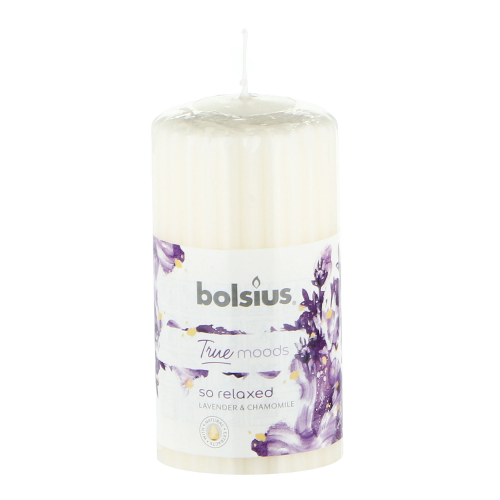 Свеча ароматическая Bolsius Pillar So relaxed 12х5,8 см