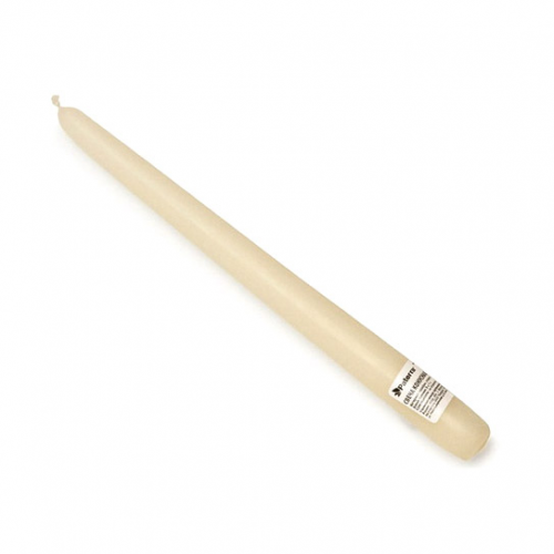 Свеча столовая Bolsius 24,5 см ivory