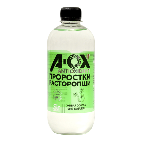 Напиток антиоксидантный безалкогольный негазированный А-ОХ Расторопша плюс 500 мл