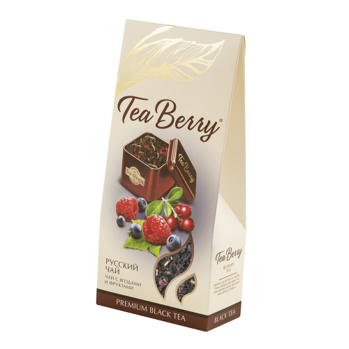 Чай черный TeaBerry Русский чай 100 г