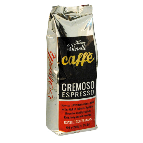 Кофе в зернах Mastro Binelli Cremoso Espresso 500 г