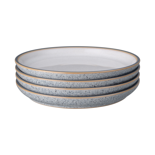 Набор тарелок Denby Studio Grey 21 см 4 шт