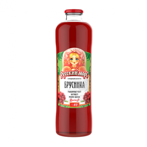 Морс Русский Морс Брусничный 1 л