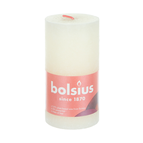Свеча Bolsius shine 130/68 жемчужная