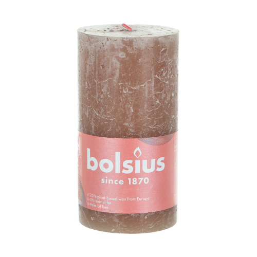 Свеча Bolsius shine 130/68 замша
