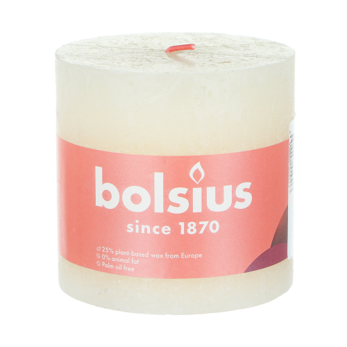 Свеча Bolsius shine 100/100 жемчужная