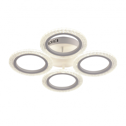 Люстра потолочная J-light BALLI 5557/65C LED*64W белый/без плафона