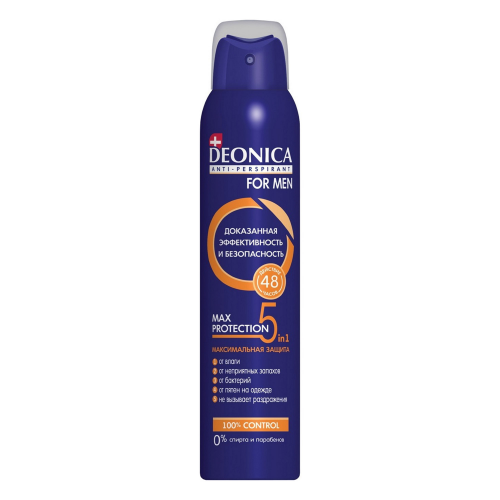 Антиперспирант Deonica 5 Protection for Men 200 мл