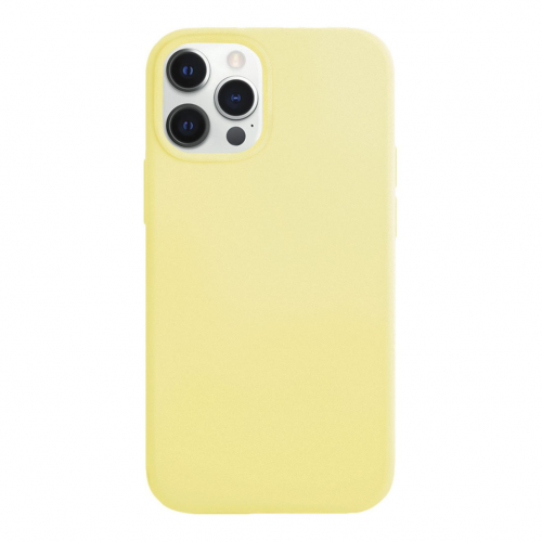 Чехол VLP Silicone Case для смартфона Apple iPhone 12/12 Pro, желтый