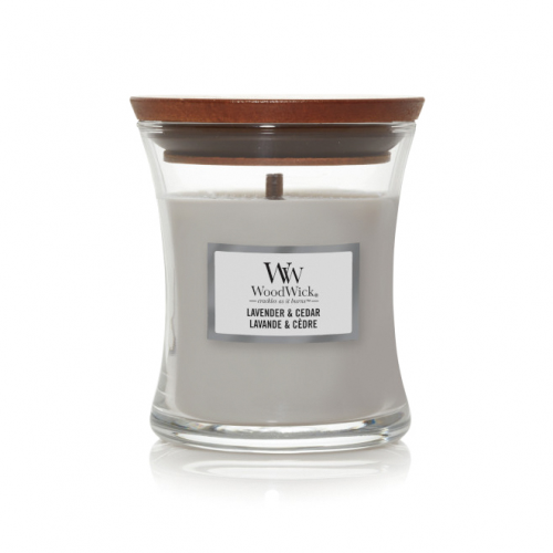 Аромасвеча WoodWick Лаванда и кедр 85 г