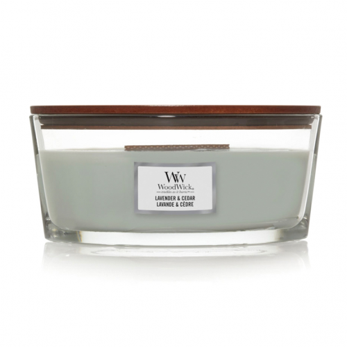 Аромасвеча WoodWick Лаванда и кедр 453 г