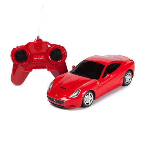 Машинка радиоуправляемая Rastar Ferrari California 1:24 красная