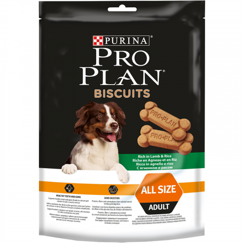 Лакомство для собак Pro Plan Biscuits с ягненком и рисом 175 г