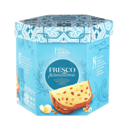 Кекс Villa Boschi Pandoro Fresco Рождественский с изюмом, 1 кг