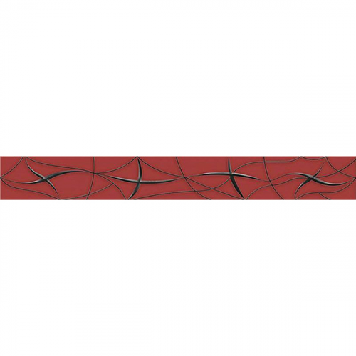 Бордюр Azori Vela Carmin Stella 50,5х6,2 см