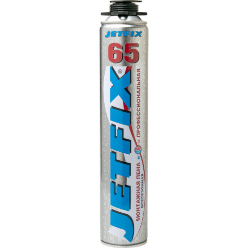 Монтажная пена JETFIX 65 всесезонная 850 мл