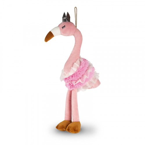 Игрушка мягкая Maxitoys Фламинго в юбочке 26 см