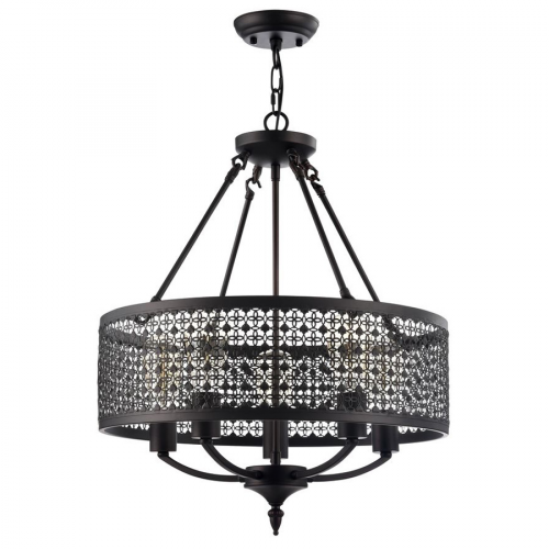 Люстра Freya FR4166-PL-05C-BL Коричневый 5хE27х60W