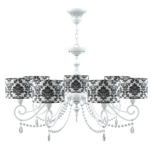 Люстра Maytoni E3-07-WM-LMP-Y-2-CRL-E3-07-TR-UP Матовый Белый 7хE14х40W