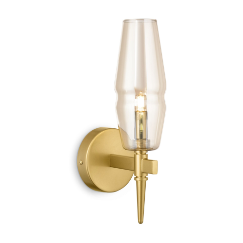 Бра Maytoni H002WL-01G Матовое Золото 1хG9х28W