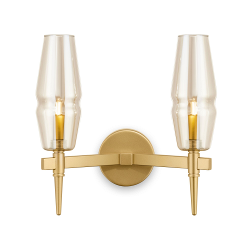 Бра Maytoni H002WL-02G Матовое Золото 2хG9х28W