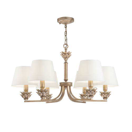Люстра Maytoni H003PL-06MG Золото Антик 6хE14х40W