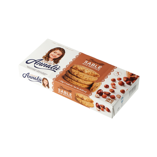 Печенье Maradini Sable с лесным орехом 132 г