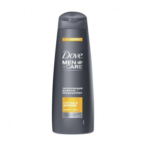 Шампунь-кондиционер для волос Dove Men+Care Густые и крепкие 380 мл