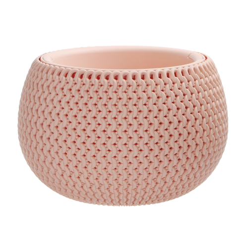 Кашпо подвесное Prosperplast splofly bowl 37х37х21см персик 9 л
