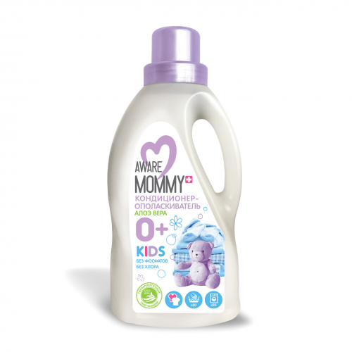 Кондиционер-ополаскиватель Aware Mommy Kids Алоэ вера 1 л