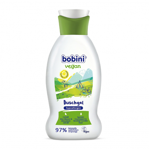 Гипоаллергенный гель для душа BOBINI VEGAN 0+ 200 мл