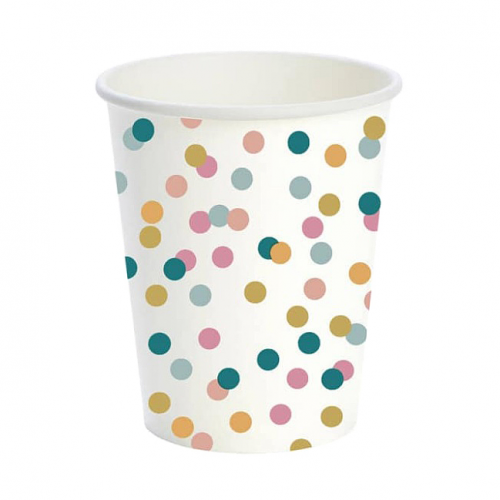 Стаканы Бумажные DREAM DOTS 0,24 л