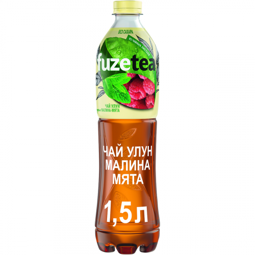 Чай зеленый Fuzetea улун со вкусом Малина-Мята 1,5 л